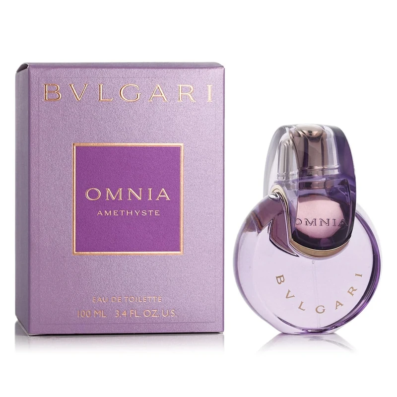 Bvlgari Omnia Amethyst Eau De Toilette EDT Spray 3.4 fl oz (100 ml)