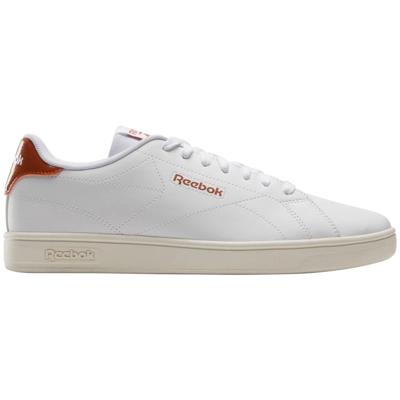 Reebok Court CLN White/White/DARKGINGER Unisex Tennis Shoes - Image 1