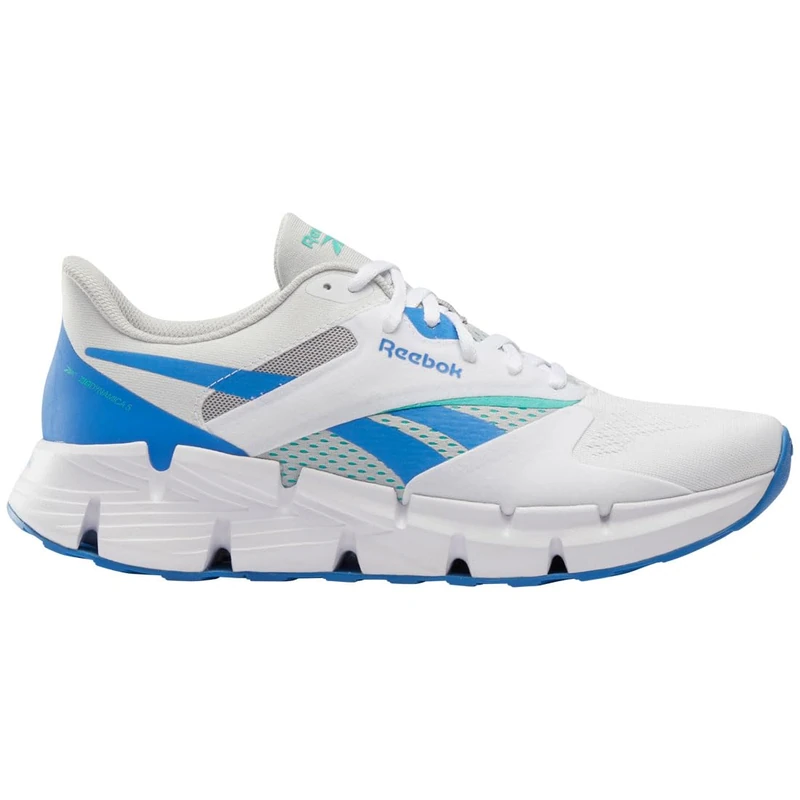 Reebok Zig DYNAMICA 5 White/Kinetic Blue/Grey 1 Unisex Running Shoes