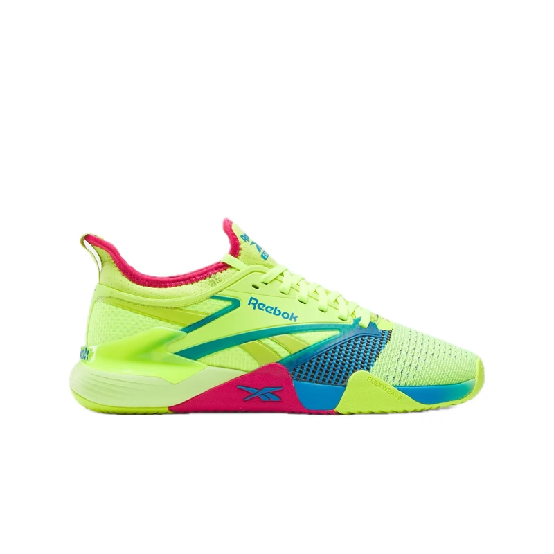 Reebok Nano Court Digital Lime/Aqua/Bold Pink Unisex Training Shoes