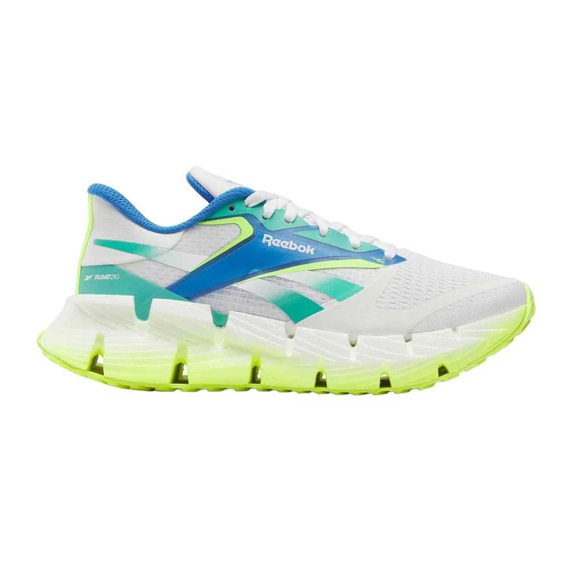 Reebok FLOATZIG 1 White/Unleashed Green/Digital Lime Female Running Shoes