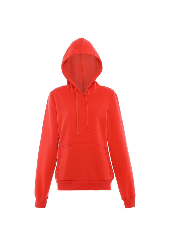 PLUMDALE Women's Hoodie, Summer Red, M