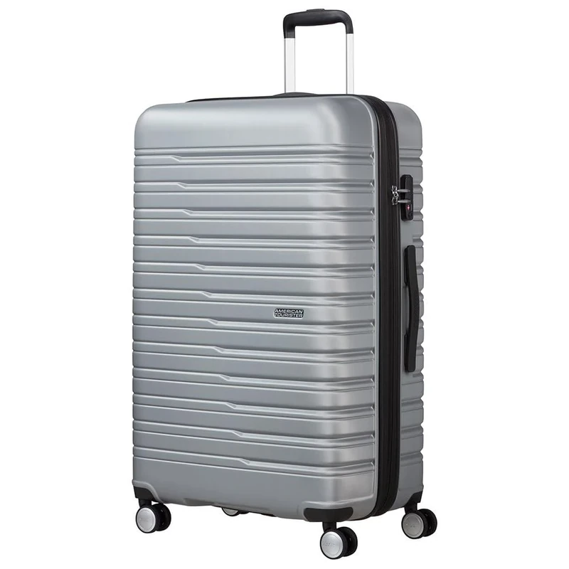 American Tourister Flashline - Spinner L, Case, 78 cm, 100/109 L, Silver (Sky Silver)