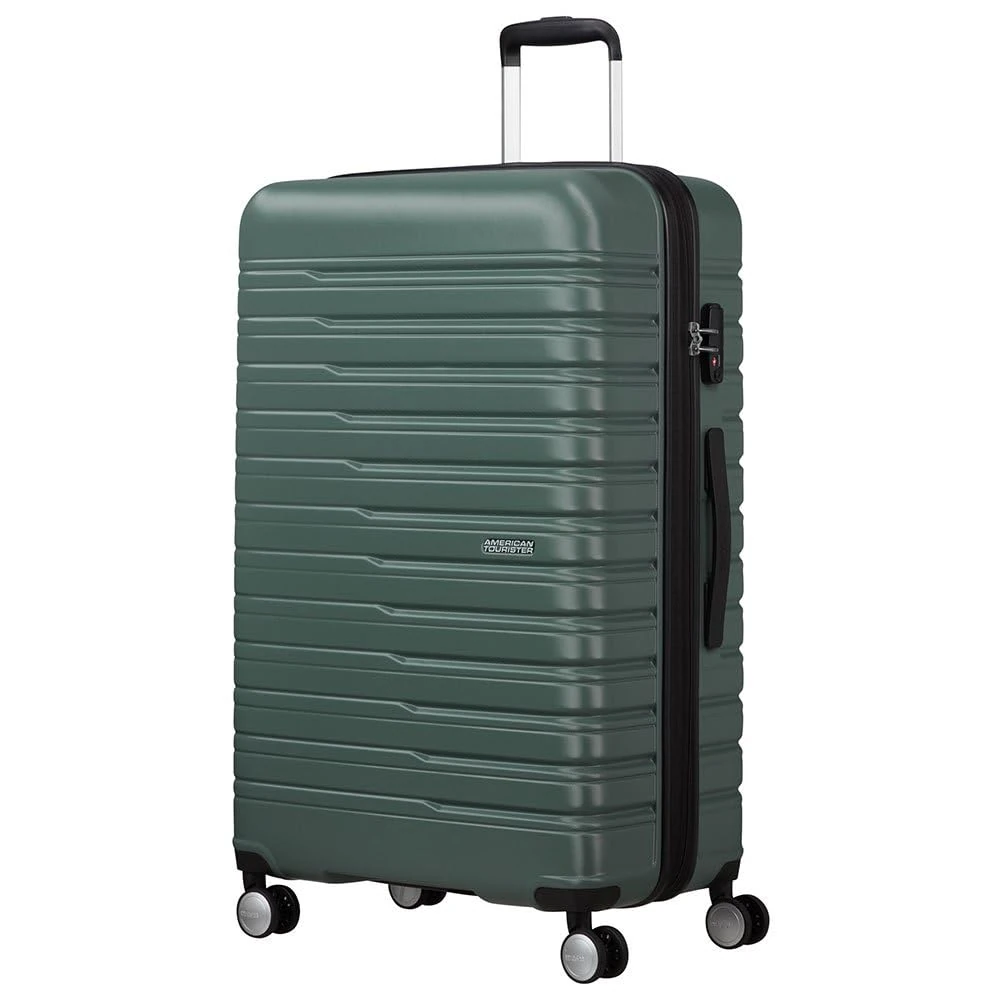 American Tourister Flashline - Spinner L, Case, 78 cm, 100/109 L, Green (Dark Forest)