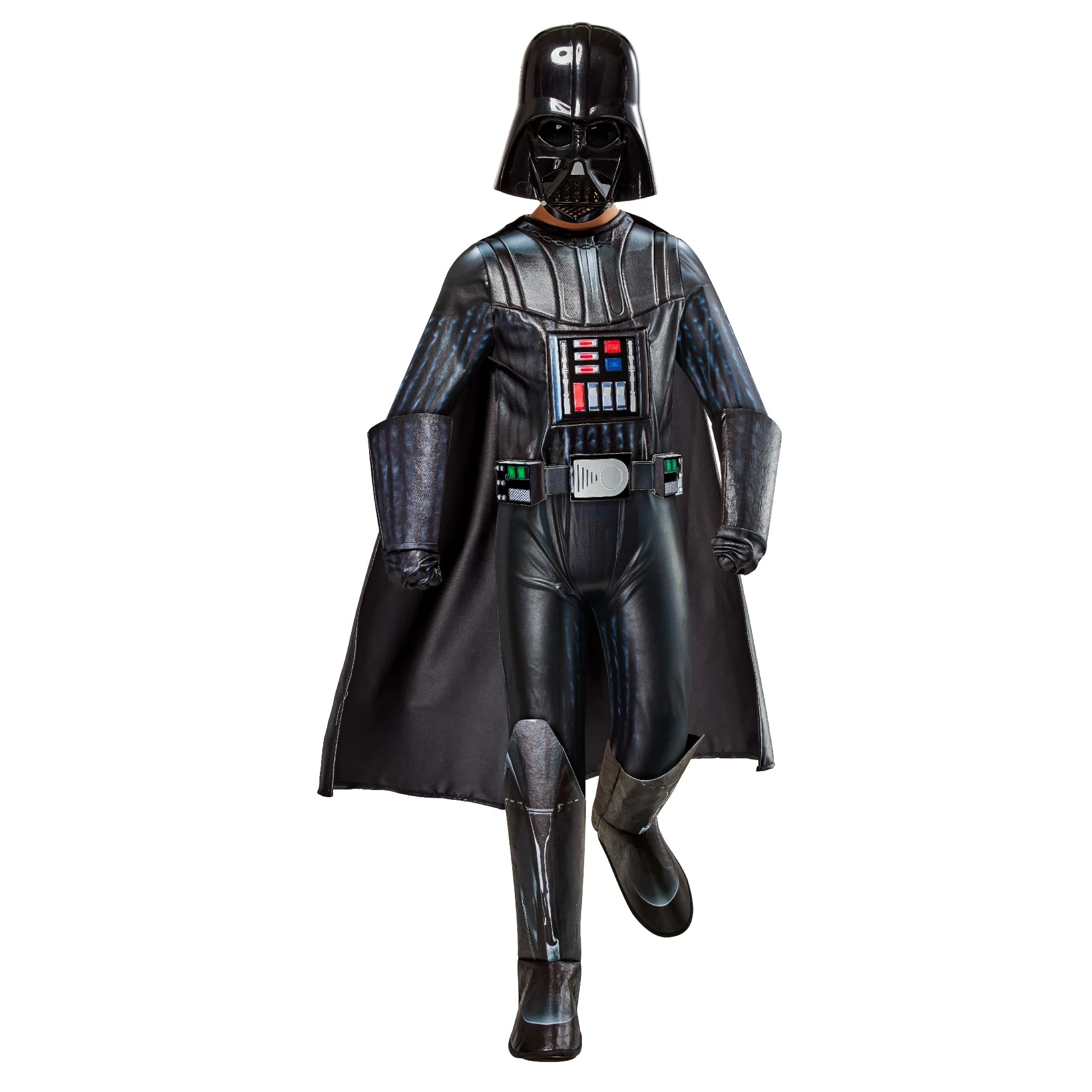 Rubies 1000673S000 Darth Vader Premium Kids Fancy Dress, Boys, Multi, 7-8 Years Halloween Halloween