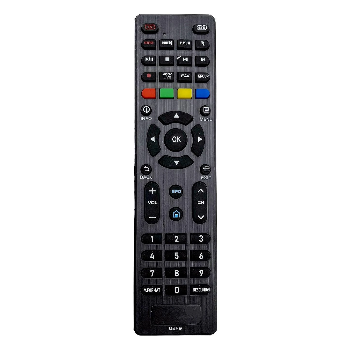 JZK Remote Control replacement for Formuler Z10 SE TV box, compatible with Z10 Pro Max, T1, T1 Plus, T1 +, T2, Z plus, ZX, Z7 plus, Z8 Pro TV Box