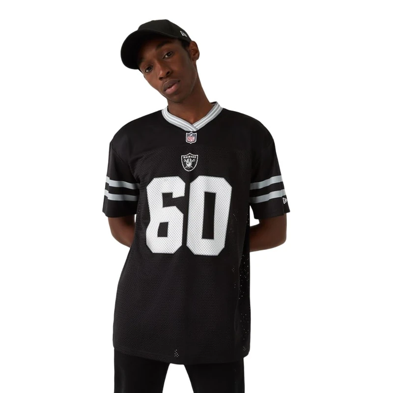 New Era Las Vegas Raiders NFL Established Number Black T-Shirt - Image 1