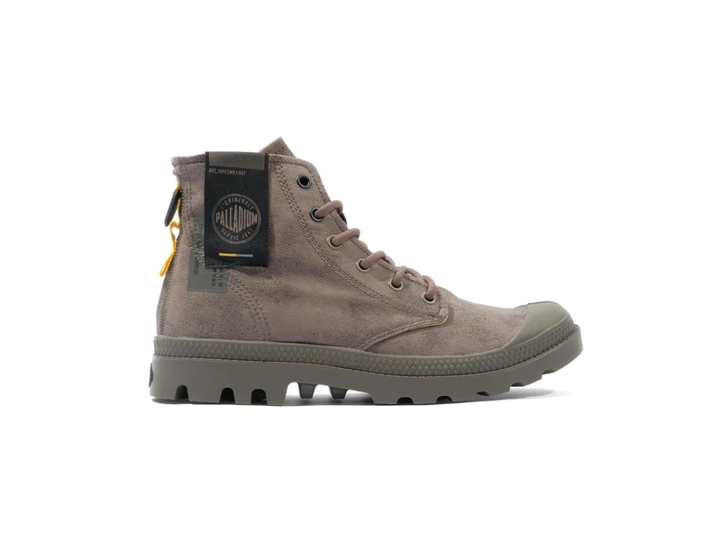 Palladium Unisex's Pampa Ankle Boot, Brown, 10.5 UK