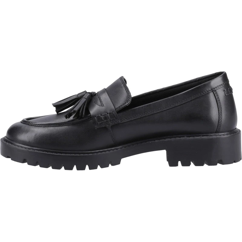 Hush Puppies Female Abigail Senior Shoe, Black, 4
