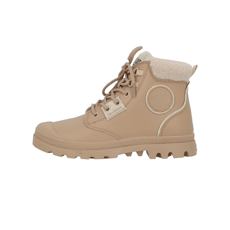 Palladium Women's Pampa Ankle Boot, Clear, 4 UK
