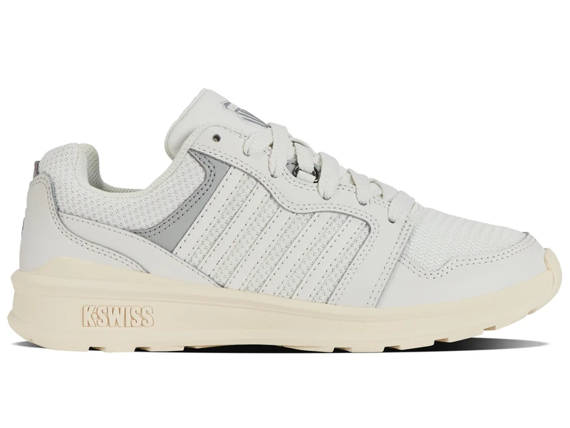 K-Swiss Women's Rival Trainer Sneaker, White, 6 UK