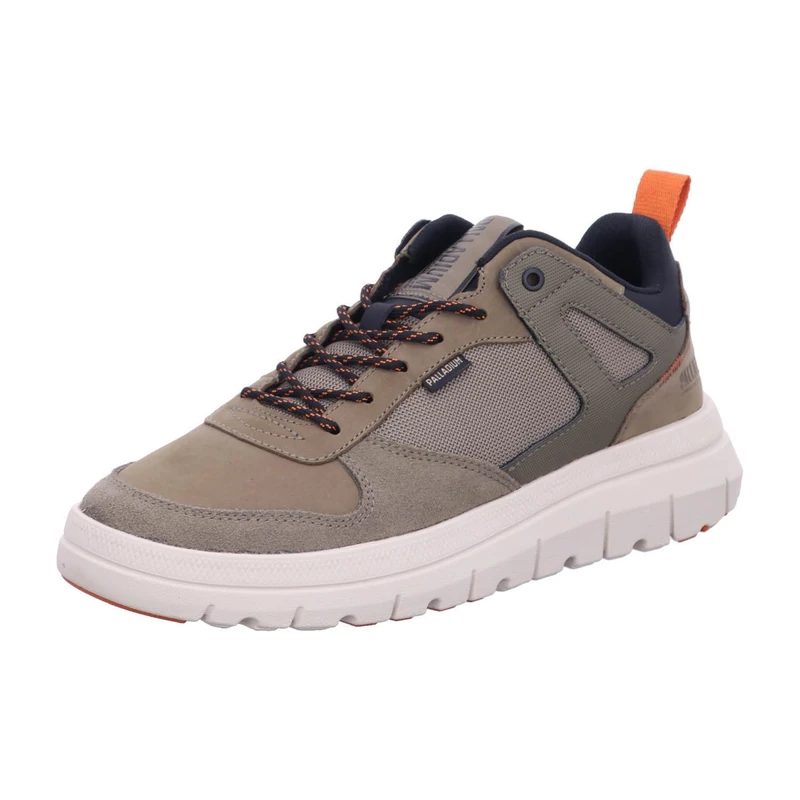Palladium Men's Pallaflex Lo Mix Sneaker, Dusky Green, 8 UK - Image 1