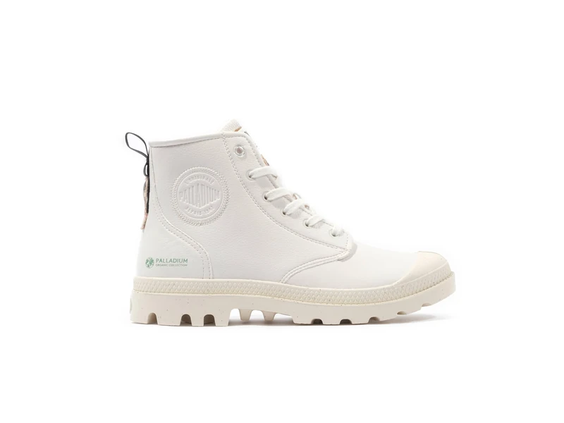 Palladium Unisex Pampa Ankle Boot, white, 9.5 UK