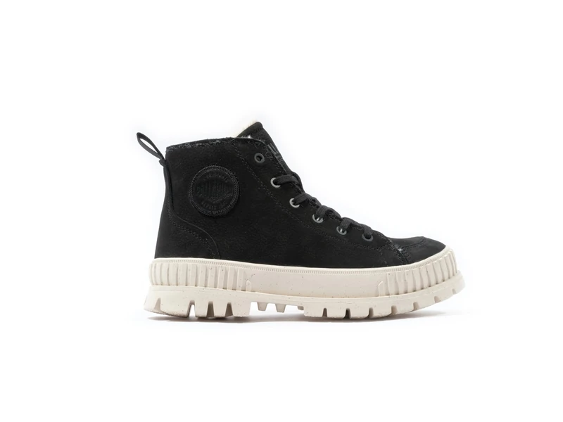 Palladium Unisex Pallashock Ankle Boot, Black, 6.5 UK
