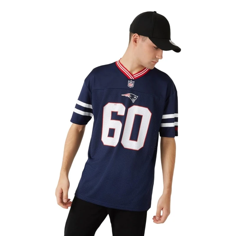 New Era New England Patriots NFL Established Number Blue T-Shirt