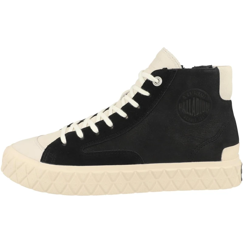 Palladium Unisex Palla ACE Sneaker, Black/Marshmallow, 5.5 UK