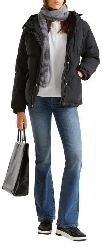 United Colors of Benetton Women's Jacket, Black, XS