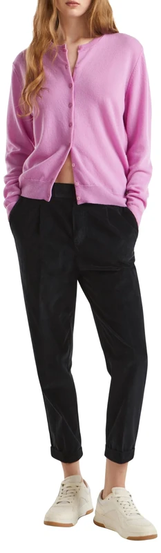 United Colors of Benetton Women's Cardigan Sweater, Pink, XS