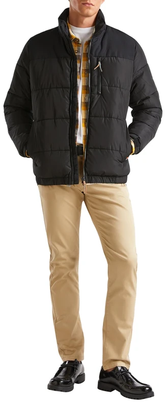 United Colors of Benetton Men's Jacket, Black, S