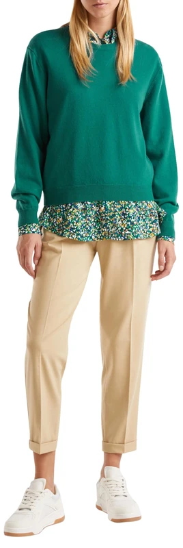 United Colors of Benetton Women's Sweater, Green, M