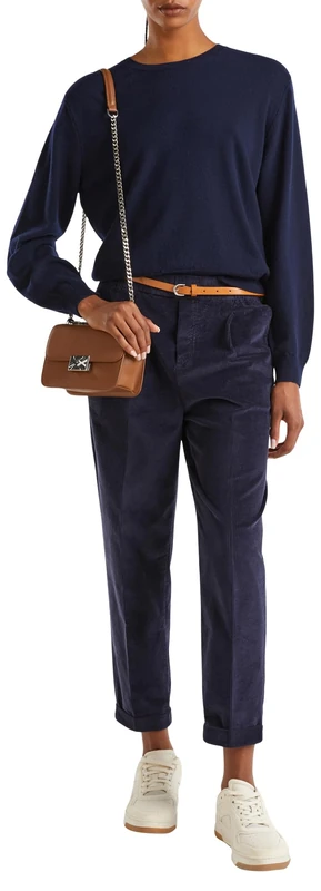 United Colors of Benetton Women's Jersey G/C M/L 1002d10bg Sweater, Blue, M