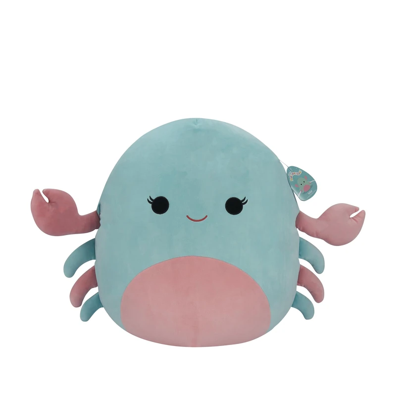 Squishmallows Original 20-Inch - Isler the Pink and Mint Crab Extra-Large-Sized Ultrasoft Official Plush - Image 1