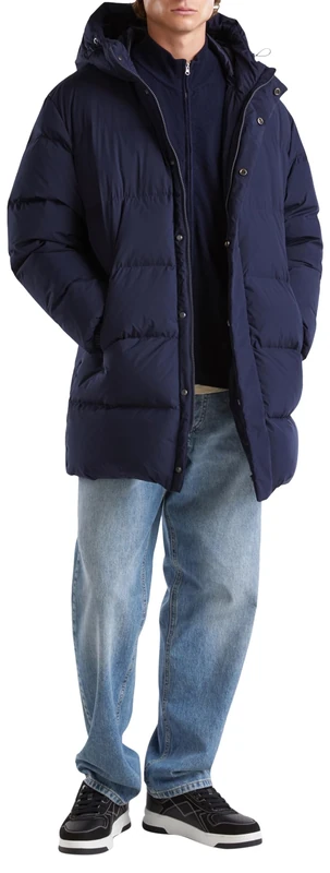 United Colors of Benetton Men's 2jf8un05d Medium Down Jacket, Blue, L