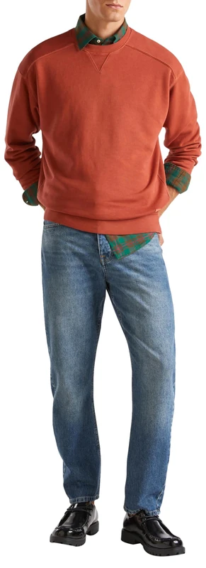 United Colors of Benetton Men's Jersey G/C M/L 3p0vu1095 Hooded Sweatshirt, red, XS