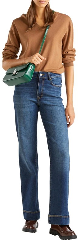 United Colors of Benetton Trousers, Blue, 8