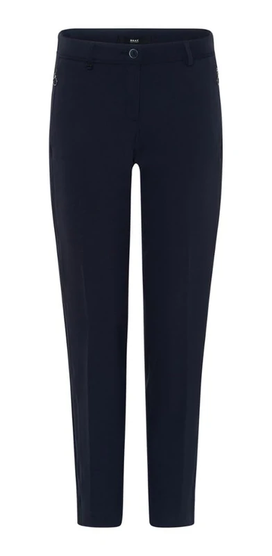 BRAX Feel Good Style Maron S Women's Chinos, Regular Fit, Navy, 29W x 32L
