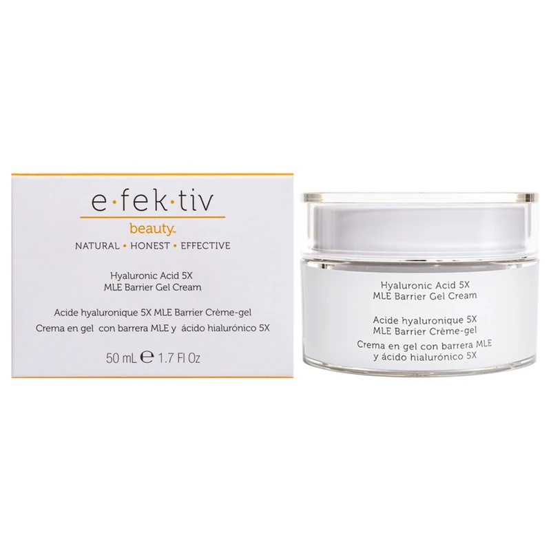 Hyaluronic Acid 5X MLE Barrier Gel Cream by e.fek.tiv for Unisex - 3.4 oz Lotion