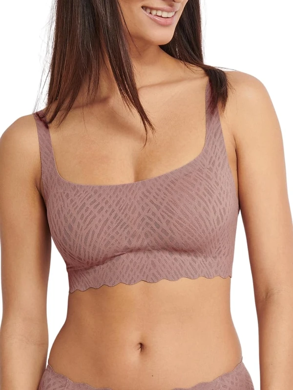 Sloggi Women's sloggi ZERO Feel Bliss Top, Cacao