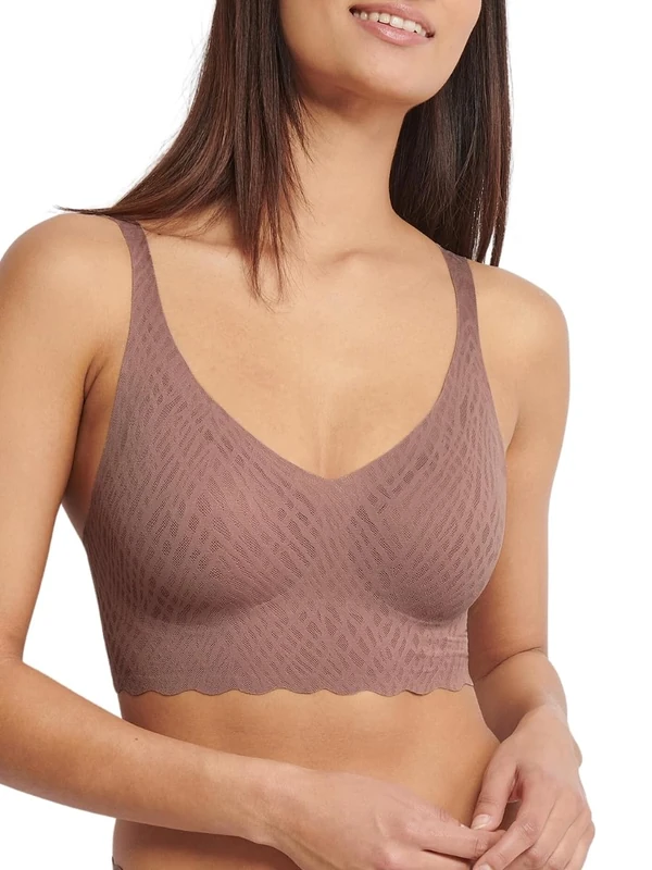 Sloggi Women's sloggi ZERO Feel Bliss Bralette, Cacao