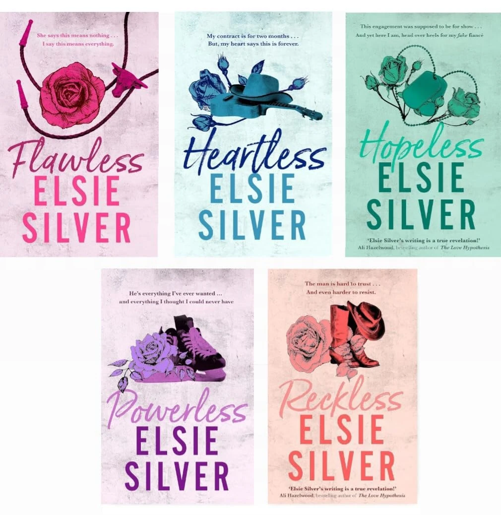 Chestnut Springs 5 Book Set (Reckless, Powerless, Heartless, Flawless, Hopeless) Elsie Silver