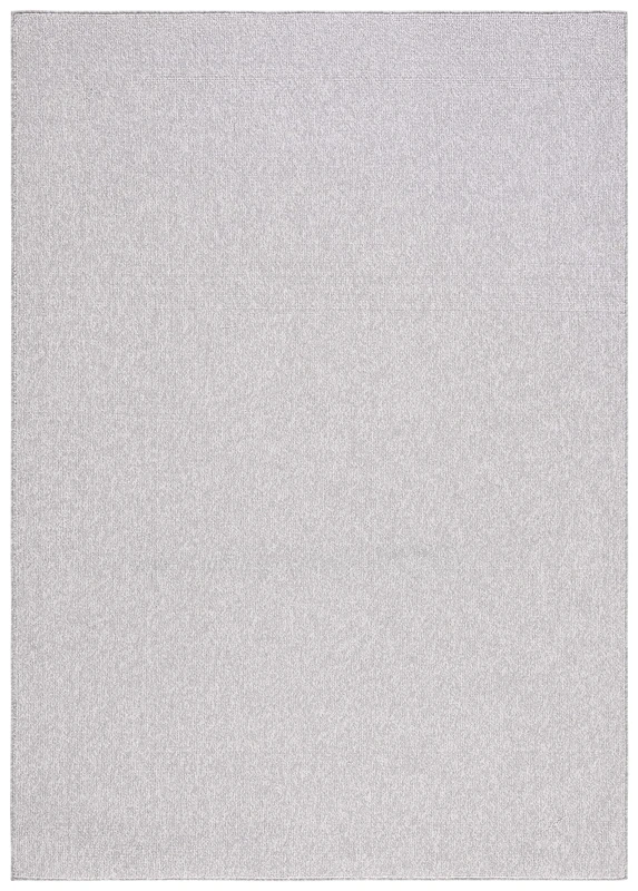 Safavieh Plain Rug for Living Room, Dining Room, Bedroom - River Collection Short Pile, Grey, 91 x 152 cm