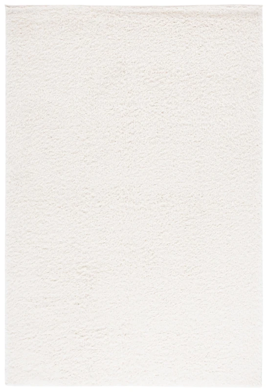 Safavieh Lindsay Collection Shaggy Rug for Living Room Dining Room Bedroom High Pile Ivory 3ft x 60in - Image 1