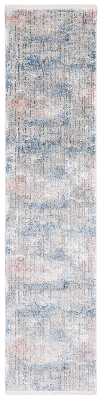 Safavieh Dream Collection Contemporary Area Rugs for Living Room Dining Room Bedroom Short Pile Grey and Blue 3ft x 5ft