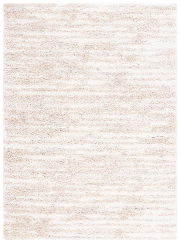 Safavieh Lindsay Collection Shaggy Rug for Living Room Dining Room Bedroom Short Pile Beige 3ft x 5ft