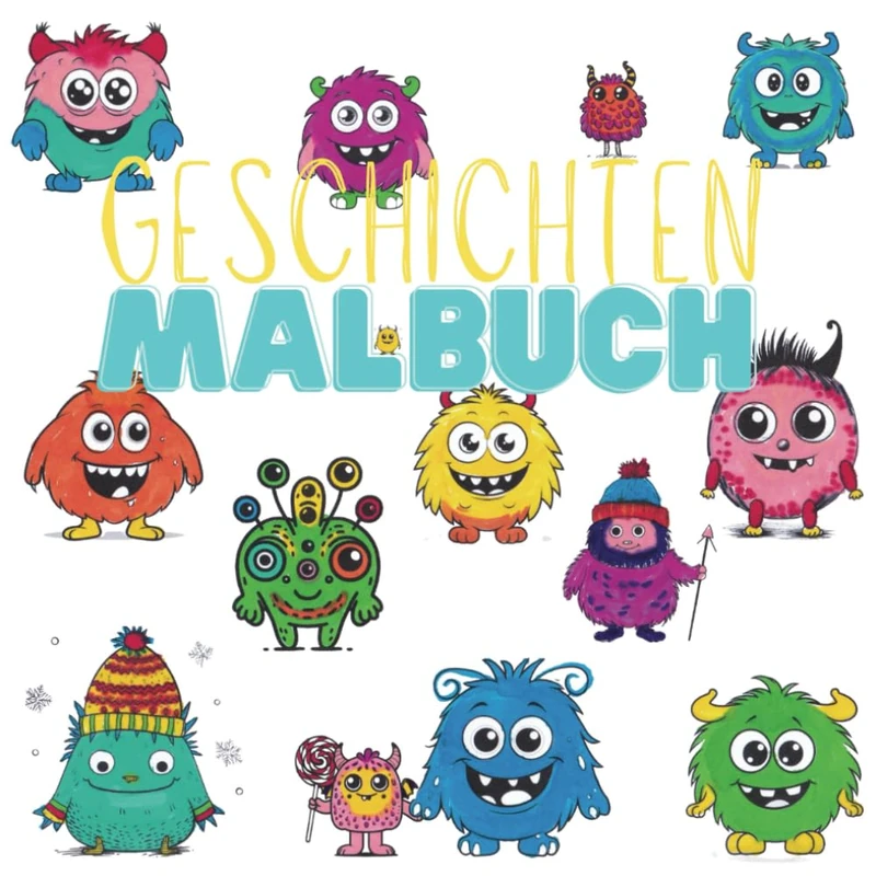 Geschichten Malbuch