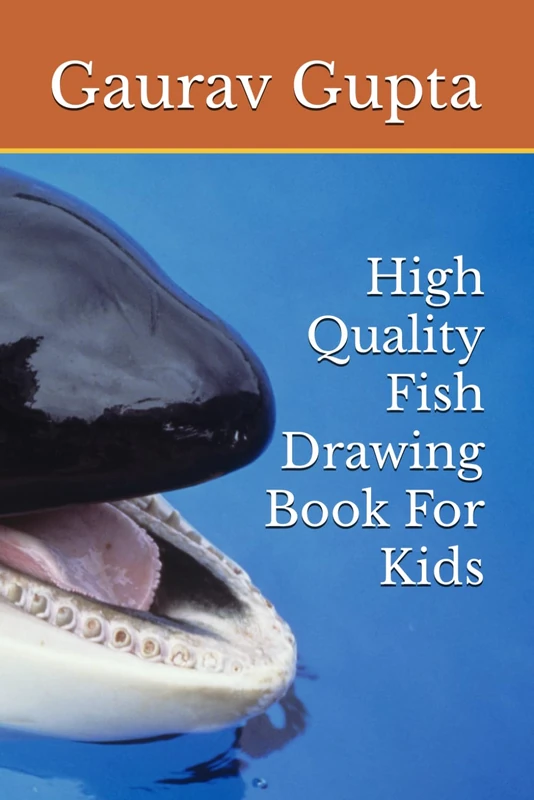 High Quality Fish Drawing Book For Kids