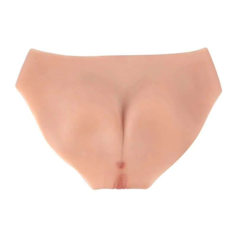 BeHorny Fake Vagina Underwear Panties Hiding Gaff Boxer Briefs for Crossdresser Transgender Shemale Fake Pussy One Size - Image 1