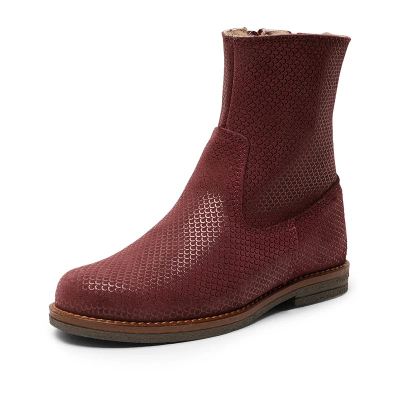 bisgaard Nicola Lamb Fashion Boot, BlackBerry, 2 UK