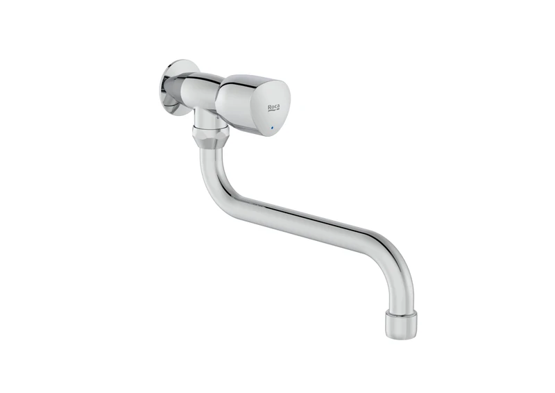 Roca A5A878EC00 Basin/Sink Tap, Brava Collection, Bottom Spout, Chrome