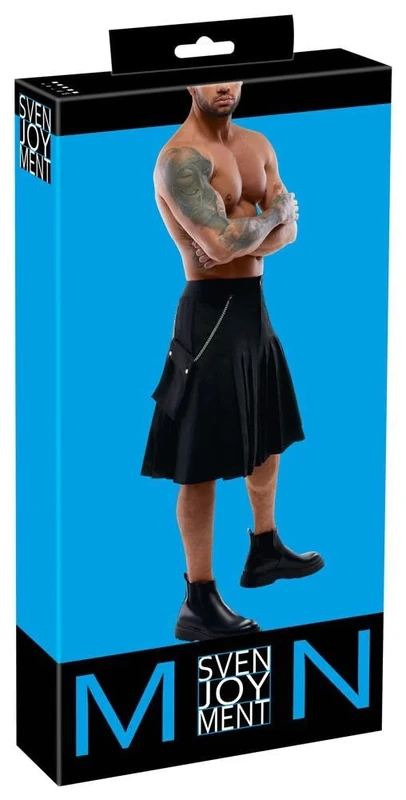 Svenjoyment Men's Kilt Black XXL - Image 1