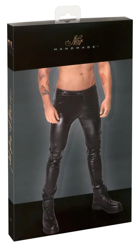 Noir M.Trousers Black XXL