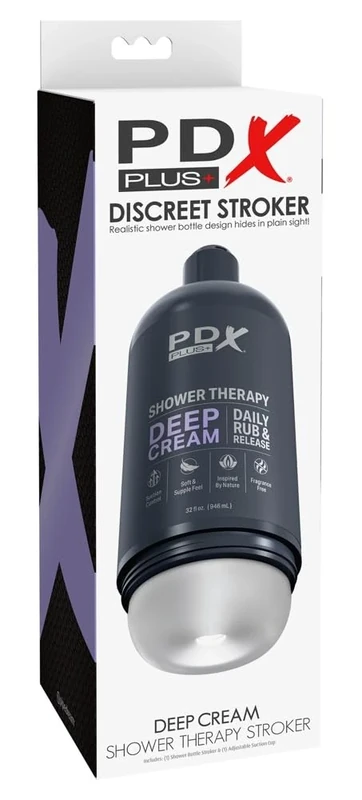 PDX Shower Therapy - Deep Cream - Frosted Frosted 17.8x8.5x8.5 cm