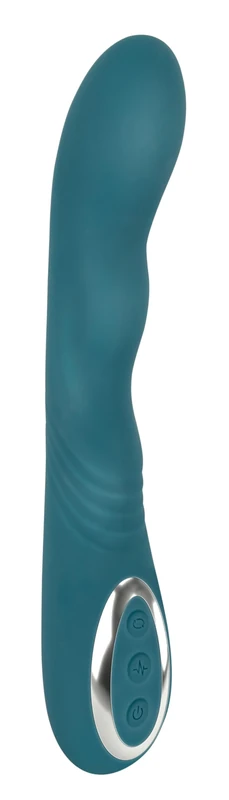 Sweet Smile Rotating G-Spot Vibrator Green 22.8 cm