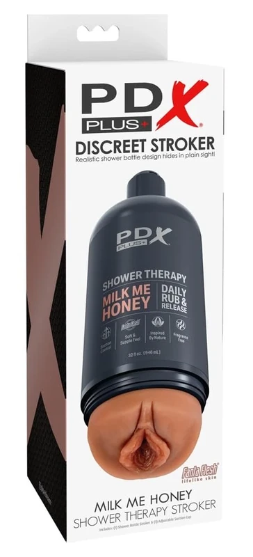PDX Shower Therapy - Milk Me Honey Tan 17.8x8.5x8.5 cm