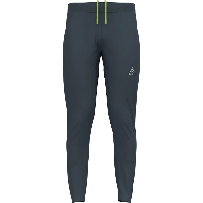 Odlo Tracksuit Bottoms Men's Long Zeroweight I I Running Tights Dark Slate