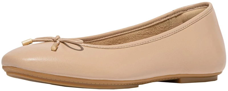 Fitflop DELICATO Bow Soft Leather Ballet Flats - Image 1